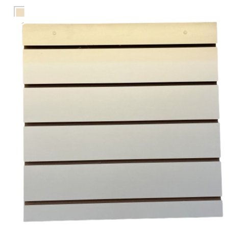 Expositor Painel Canaletado Branco 60cm (l) X 60cm (c)