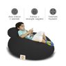 Puff G-pouf Mini Cor Preto - Tecido Externo Poliamida - 5