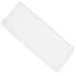 Caminho de Mesa Retangular 40x170cm 4535 - Rafimex Branco - 2