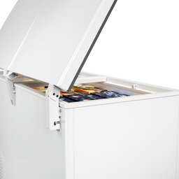 Freezer Horizontal Metalfrio 2 Portas 419 LITROS DA420 Branco - 4 Freezer Horizontal Metalfrio 2 Portas 419 LITROS DA420 Branco - 4