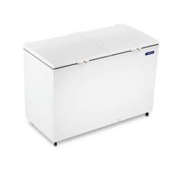 Freezer Horizontal Metalfrio 2 Portas 419 LITROS DA420 Branco - 5 Freezer Horizontal Metalfrio 2 Portas 419 LITROS DA420 Branco - 5
