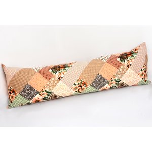 Fronha Avulsa para Travesseiro Corpo 0,45x1,40M com Zíper Percal 180 Fios