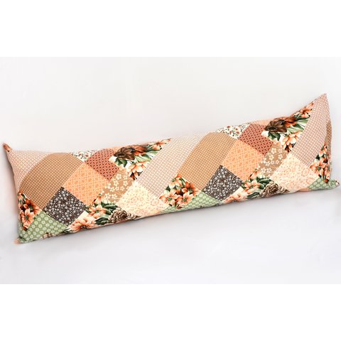 Fronha Avulsa para Travesseiro Corpo 0,45x1,40M com Zíper Percal 180 Fios