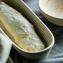 Ver imagem 3 de Cesta Para Fermentar Pão Oval Banneton De Vine 27X13Cm Ibili