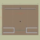 Ver imagem 3 de Painel Suspenso Para TV Até 55 Polegadas Atlas Off White/Cinamomo/Ripado - Bechara