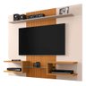 Painel Suspenso Para TV Até 55 Polegadas Atlas Off White/Cinamomo/Ripado - Bechara - 1