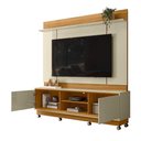 Ver imagem 1 de Rack com Painel Siena para Tv de até 75 Polegadas (com Rodízio) - Cumaru Opala - Madetec