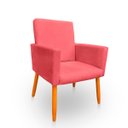 Ver imagem 4 de Poltrona Cadeira para Sala Confortável e Minimalista Nina Suede