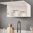 Ver imagem 2 de Armário Aéreo 1 Porta Basculante 60cm Arizona CabeCasa MadeiraOriginals Branco