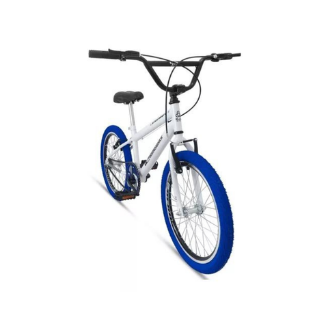 Bicicleta Energy Cross F.style-aro 20-branco/azul-ello Bike