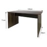 Mesa de Escritório Diretor Pé Painel sem Gaveta - Super Light 15mm - 71ax155lx60p 450268 - 2