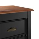 Ver imagem 3 de Cômoda 5 Gavetas - Preto