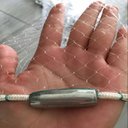 Ver imagem 2 de Tarrafa Chinesa Rede Pesca Pescaria Disco Malha 5 Peixe Mar 4 Metros Multifilamento Resistente LEVA 