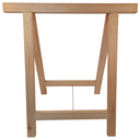 Ver imagem 1 de 2 Cavaletes Apoio Obra Mesa Pe Madeira Eucalipto Reforçado