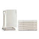 Ver imagem 1 de Kit 6 Peças Toalha de Lavabo Bellarte Social 100% Algodão Hipoalergênico, Toalha para Manicuri, Toal