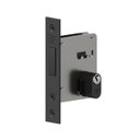 Ver imagem 2 de Fechadura Trava Auxiliar 4140 Tetra Chave Roseta Quadrada Preta 40mm 3f