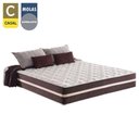 Ver imagem 5 de Cama Box Casal + Colchão de Molas Prime Colchões Classic Superlastic 138x188x64 Marrom