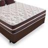 Cama Box Casal + Colchão de Molas Prime Colchões Classic Superlastic 138x188x64 Marrom - 2