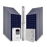 Kit Bomba Submersa Energia Solar Irrigação 3CV Até 48000L/d - 1
