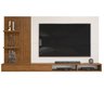 Painel Para Tv até 60 Polegadas Ripado com Nichos Bento - 2