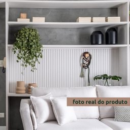 Painel Ripado Branco 48 X 2,74 (1,30m²) Santa Rita Reveste - 2