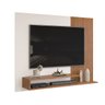 Painel Para Tv Ate 50 Polegadas Ripado 2 Prateleiras Nando - 4