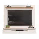 Ver imagem 4 de Painel para Tv até 60 Polegadas 2 Portas Basculante com Nicho e Prateleira Levi