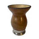 Ver imagem 3 de Kit Chimarrão com Cuia Pequena e Bomba Inox 23cm Marrom
