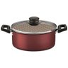 Jogo De Panela Tramontina Califórnia 7 Peças Quantum Bordô - 3