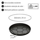Ver imagem 4 de Kit 5 Chapa Petisco Redonda Copa 2022 de Ferro Fumil 20x2cm
