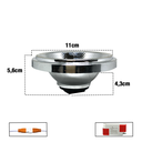 Ver imagem 2 de Lâmpada Spot Led Embutido Ar111 Cob 12w Ip40 3000k