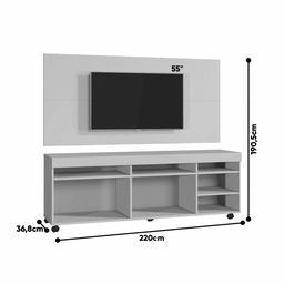 Home Moderno - San Germain-naturale - Mavau Móveis - 2
