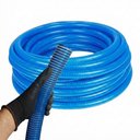 Ver imagem 1 de 5mts Mangueira de Sucção 1.1/2" Irrigação e Drenagem Duto Água em Pvc Azul