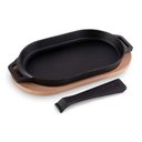 Ver imagem 5 de Chapa de Ferro Fundido Ooni Sizzler com Base de Madeira