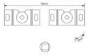 Ver imagem 4 de Suporte para Tv /monitor de 10 até 100 Preto Brasforma Sbru750