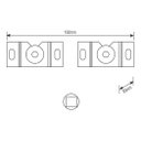 Ver imagem 4 de Suporte para Tv /monitor de 10 até 100 Preto Brasforma Sbru750