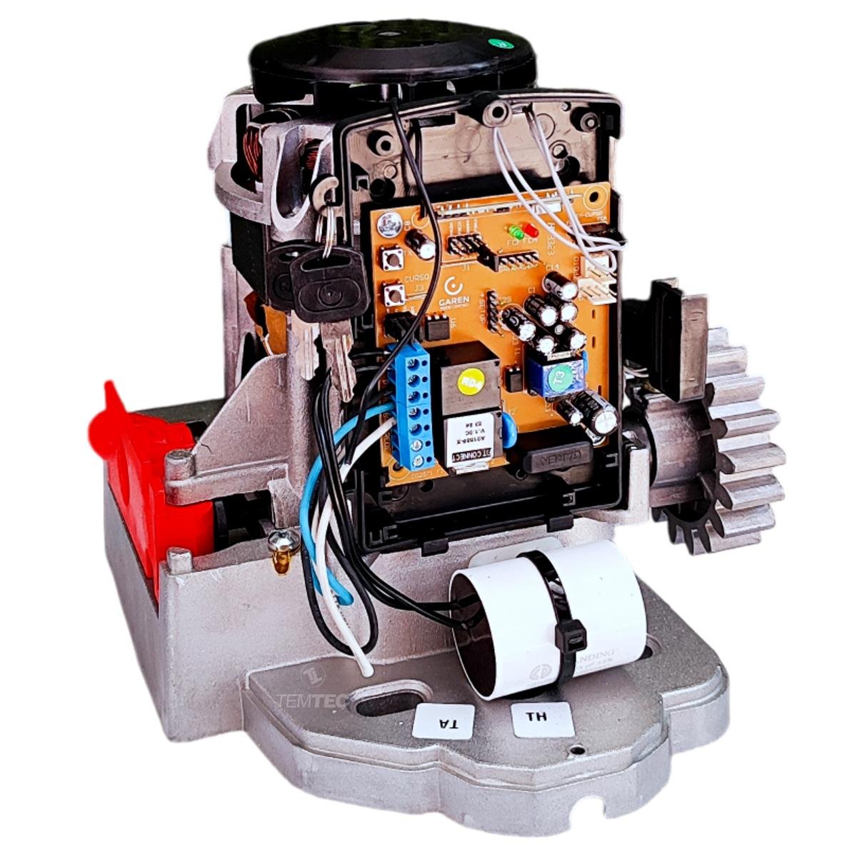 Motor Portão Garen Kdz Fit Turbo Connect 600kg 1/3cv 7 Seg - 220v - 6