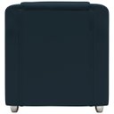 Ver imagem 3 de Kit Namoradeira + 4 Poltronas Decorativas para Sala Mila Suede Cores Pé de Plastico Cromado