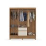 Guarda Roupa 6 Portas Forggia Amendola Off-White - 5