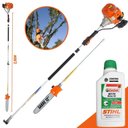 Ver imagem 2 de Podador de Galhos Altos Vulcan Vp3300l 33cc 2t + Óleo Stihl