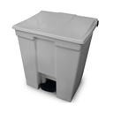 Ver imagem 1 de Coletor Lixeira de Pedal 30 Lt Bralimpia Cinza