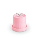 Ver imagem 4 de Mini Liquidificador 380ml Usb Rosa Portátil com 6 Lâminas