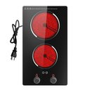 Ver mais imagens de Gtkzw Cooktop Elétrico 12" 110v com 2 Queimadores e Controle por Botão