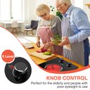 Ver imagem 2 de Gtkzw Cooktop Elétrico 12" 110v com 2 Queimadores e Controle por Botão