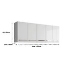 Ver imagem 3 de Armário de Parede com 5 Portas Santorini