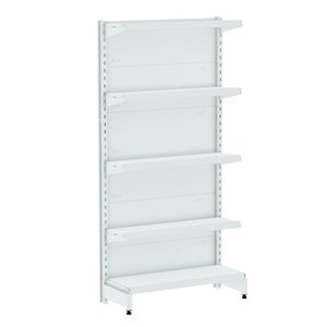 Gondola Parede 160 Inicial Branco 5 Bandejas Spe