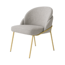 Ver imagem 7 de Cadeira Poltrona Decorativa Nuvem Premium Orgânico:bouclé Cinza