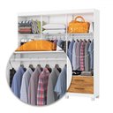 Ver imagem 7 de Guarda-roupa Casal Genova 6 Portas 4 Gavetas com Espelho 22111 Branco/cinamomo - Carioca Móveis