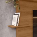 Ver mais imagens de Estante Home para Tv até 65 Polegadas com 2 Portas Efeito Ripado 3d Jequitiba Ripado
