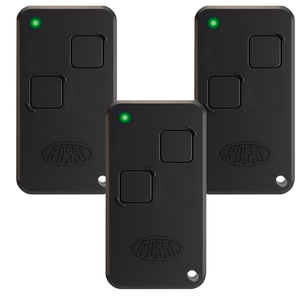 Controle Remoto Ntx Rc 433 Mhz Preto Rossi 3 Unidades